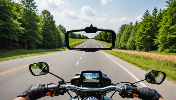 Rétroviseur anti-éblouissement pour moto : Un must-have