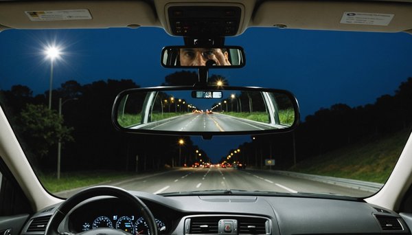 Le rétroviseur anti-éblouissement : un indispensable pour la conduite nocturne
